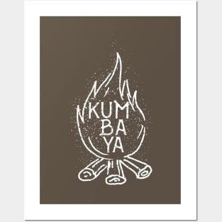 Kumbaya campfire 2 Posters and Art